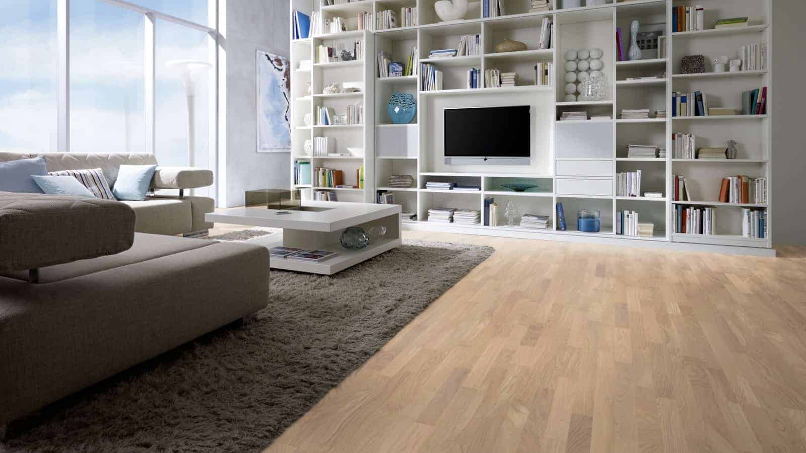 Scheucher Parkett Woodfloor 182 3-Stab Eiche Classic Bianca Tenseo Classico