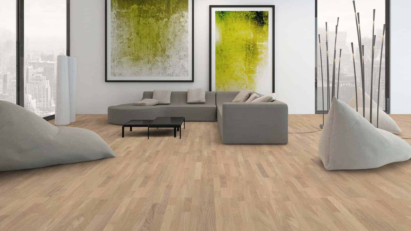 Scheucher Parkett Woodfloor 182 3-Stab Eiche Classic Bianca Tenseo Classico
