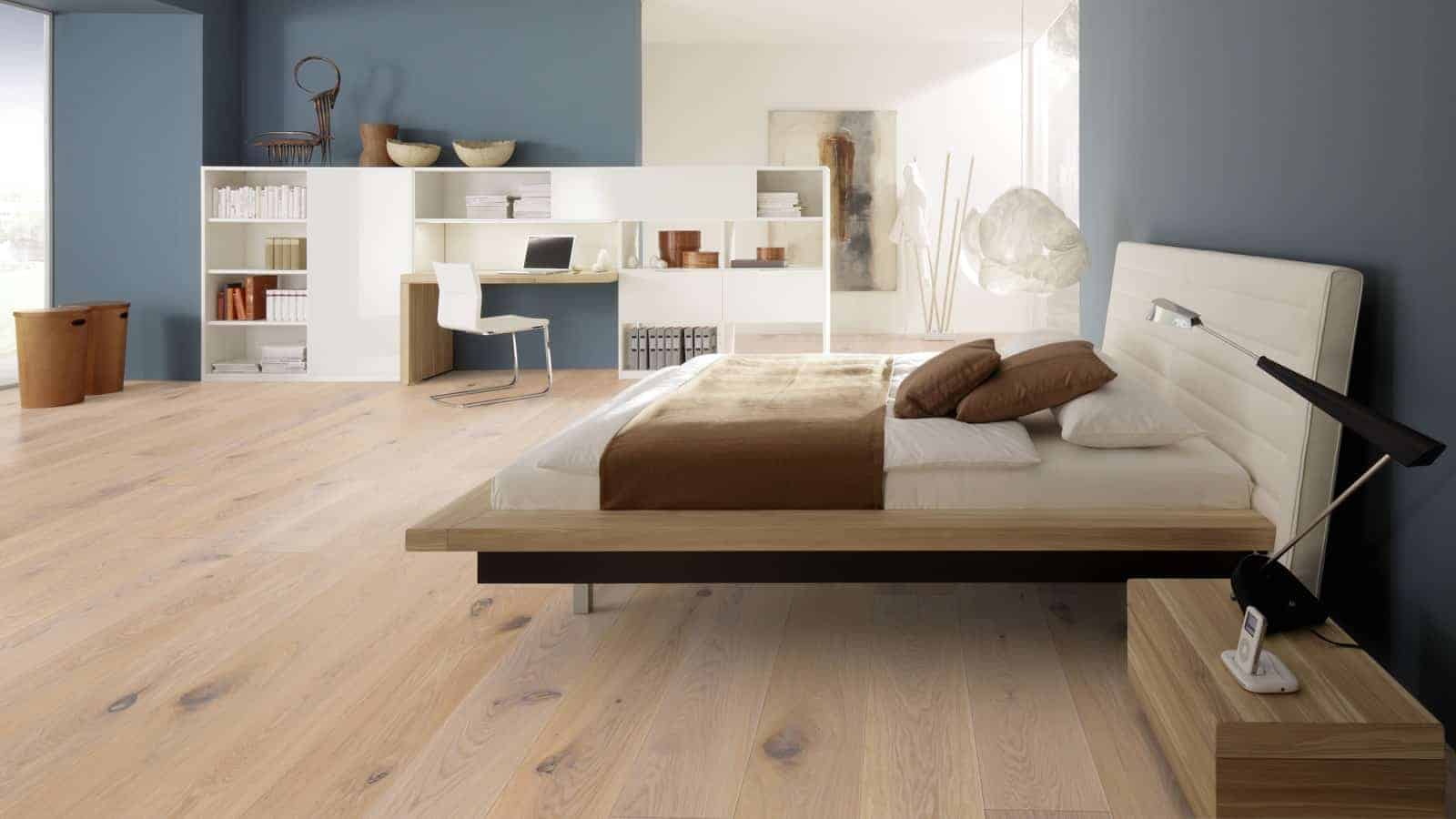 Scheucher Parkett Diele Woodfloor 182 1-Stab Eiche Country Bianca Valetta Seda 16138