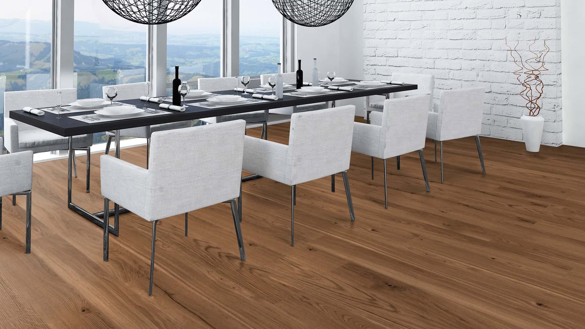 Weitzer Diele 1800 Eiche Amber lebhaft gebürstet gefast ProVital finish 69352